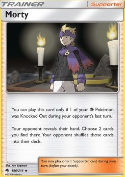 Morty - Lost Thunder (Uncommon) [LOT-186] Main image