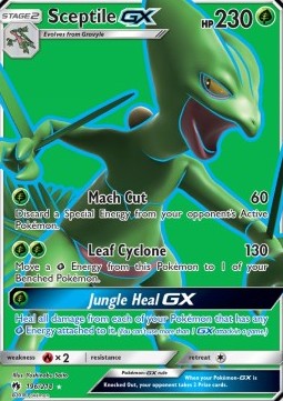 Sceptile GX - Lost Thunder (Ultra Rare) [LOT-196] Main image