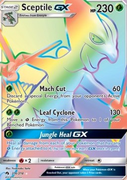Sceptile GX - Lost Thunder (Secret Rare) [LOT-216] Main image