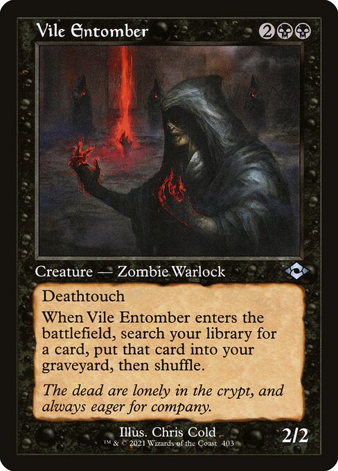 Vile Entomber – Modern Horizons 2 (MH2-403) Magic: The Gathering card | LC-REM-20260804-15151264956748-36590526-2f1b-4959-ba9e-55f3ebcffd1e