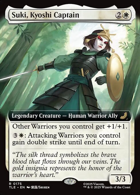 Suki, Kyoshi Captain – Magic: The Gathering | Avatar: The Last Airbender: Eternal (TLE-175) Magic: The Gathering card