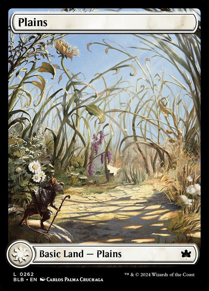 Plains (V.1) - Bloomburrow (Land) [BLB-262]