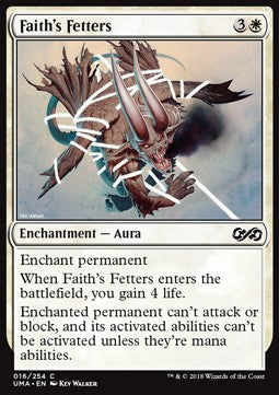 Faith's Fetters - Ultimate Masters (Common) [UMA-16] Imagen principal del producto