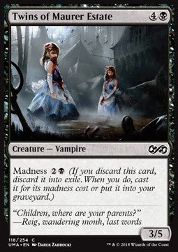 Twins of Maurer Estate - Ultimate Masters (Common) [UMA-118] Imagen principal del producto