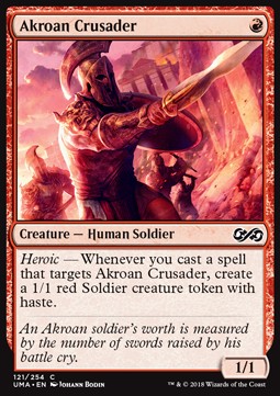 Akroan Crusader - Ultimate Masters (Common) [UMA-121] Immagine principale del prodotto
