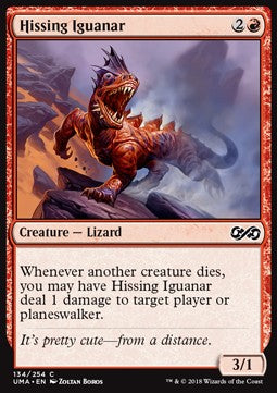 Hissing Iguanar - Ultimate Masters (Common) [UMA-134] Hoofdafbeelding