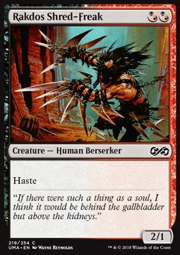 Rakdos Shred-Freak - Ultimate Masters (Common) [UMA-219] Immagine principale del prodotto