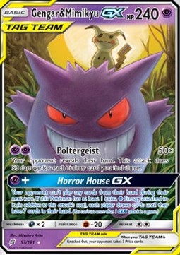 Gengar & Mimikyu GX - Team Up (Ultra Rare) [TEU-53] Hauptbild