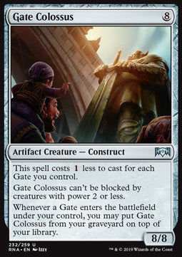 Gate Colossus - Ravnica Allegiance (Uncommon) [RNA-232] Hover Image