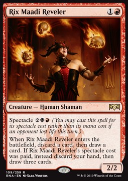 Rix Maadi Reveler - Ravnica Allegiance (Rare) [RNA-109] Imagen principal del producto