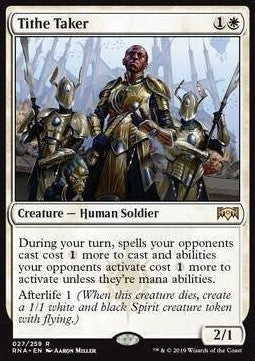 Tithe Taker - Ravnica Allegiance (Rare) [RNA-27] Imagen principal del producto