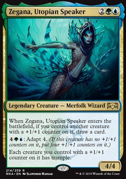 Zegana, Utopian Speaker - Ravnica Allegiance (Rare) [RNA-214] Imagen principal del producto