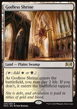 Godless Shrine - Ravnica Allegiance (Rare) [RNA-248] Immagine principale del prodotto