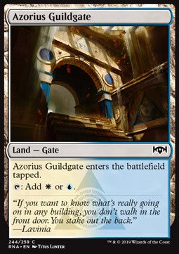 Azorius Guildgate (V.2) - Ravnica Allegiance (Common) [RNA-244] Imagen principal del producto