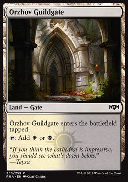 Orzhov Guildgate (V.2) - Ravnica Allegiance (Common) [RNA-253] Hover Image