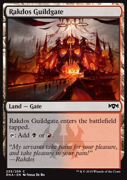 Rakdos Guildgate (V.1) - Ravnica Allegiance (Common) [RNA-255]