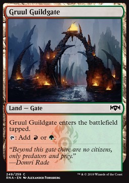 Gruul Guildgate (V.1) - Ravnica Allegiance (Common) [RNA-249] Imagen principal del producto