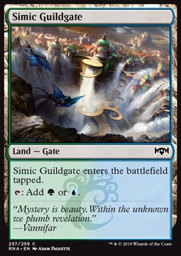 Simic Guildgate (V.1) - Ravnica Allegiance (Common) [RNA-257] Hover Image