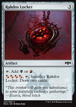 Rakdos Locket - Ravnica Allegiance (Common) [RNA-237] Imagen principal del producto