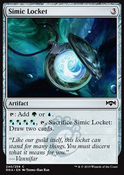 Simic Locket - Ravnica Allegiance (Common) [RNA-240] Imagen principal del producto