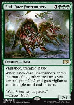 End-Raze Forerunners - Ravnica Allegiance (Rare) [RNA-124] Hover Image