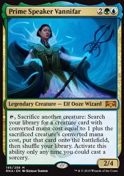 Prime Speaker Vannifar - Ravnica Allegiance (Mythic) [RNA-195] Imagen principal del producto