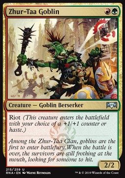 Zhur-Taa Goblin - Ravnica Allegiance (Uncommon) [RNA-215] Imagen principal del producto