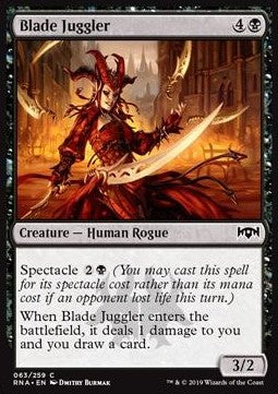 Blade Juggler - Ravnica Allegiance (Common) [RNA-63] Imagen principal del producto
