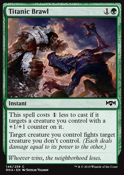 Titanic Brawl - Ravnica Allegiance (Common) [RNA-146] Hauptbild