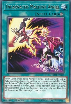 Incarnated Machine Angel - Legendary Duelists: Sisters of the Rose (Rare) [LED4-015]