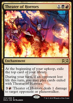 Theater of Horrors - Ravnica Allegiance (Rare) [RNA-213] Imagen principal del producto