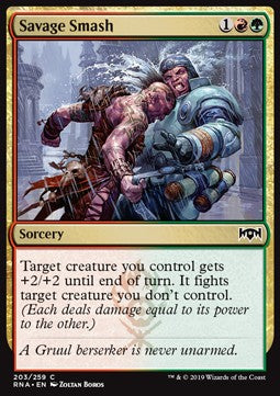 Savage Smash - Ravnica Allegiance (Common) [RNA-203] Hover Image