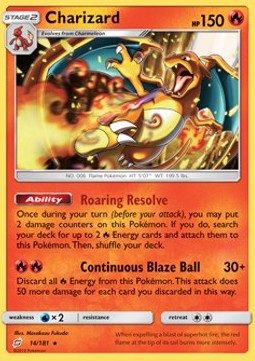 Charizard - Team Up (Rare) [TEU-14] Hauptbild