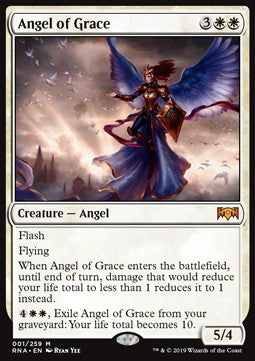 Angel of Grace - Ravnica Allegiance (Mythic) [RNA-1]