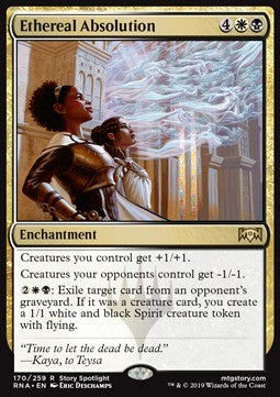 Ethereal Absolution - Ravnica Allegiance (Rare) [RNA-170] Immagine principale del prodotto
