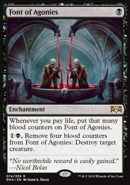 Font of Agonies - Ravnica Allegiance (Rare) [RNA-74] Hover Image