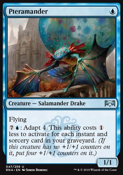 Pteramander - Ravnica Allegiance (Uncommon) [RNA-47] Immagine principale del prodotto