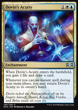 Dovin's Acuity - Ravnica Allegiance (Uncommon) [RNA-168] Immagine principale del prodotto
