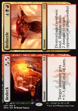 Bedeck // Bedazzle - Ravnica Allegiance (Rare) [RNA-221] Imagen principal del producto
