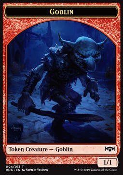 Goblin Token (Red 1/1) - Ravnica Allegiance (Token) [RNA-T04] Immagine principale del prodotto