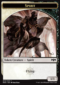 Spirit Token (White and Black 1/1) - Ravnica Allegiance (Token) [RNA-T10] Immagine principale del prodotto