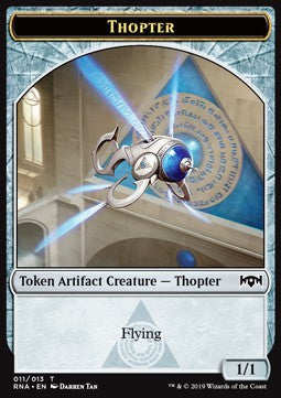 Thopter Token (Artifact 1/1) - Ravnica Allegiance (Token) [RNA-T11]