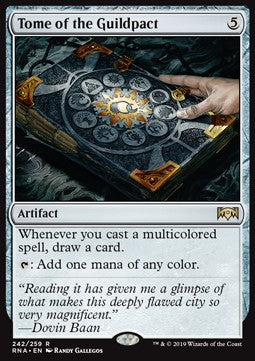 Tome of the Guildpact - Ravnica Allegiance (Rare) [RNA-242] Imagen principal del producto
