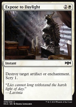 Expose to Daylight - Ravnica Allegiance (Common) [RNA-8] Hauptbild