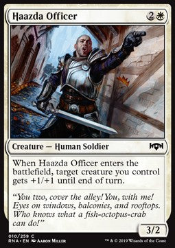 Haazda Officer - Ravnica Allegiance (Common) [RNA-10] Hover Image