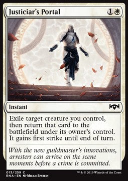 Justiciar's Portal - Ravnica Allegiance (Common) [RNA-13] Hover Image