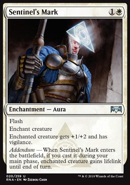 Sentinel's Mark - Ravnica Allegiance (Uncommon) [RNA-20] Hover Image
