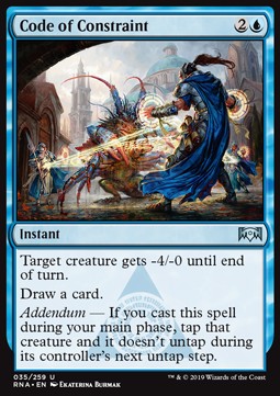 Code of Constraint - Ravnica Allegiance (Uncommon) [RNA-35] Imagen principal del producto