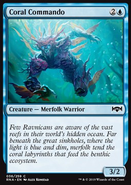 Coral Commando - Ravnica Allegiance (Common) [RNA-36] Hauptbild