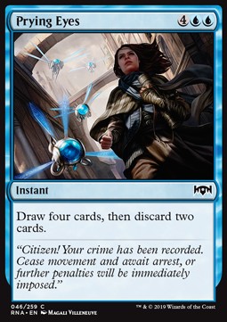 Prying Eyes - Ravnica Allegiance (Common) [RNA-46] Hauptbild